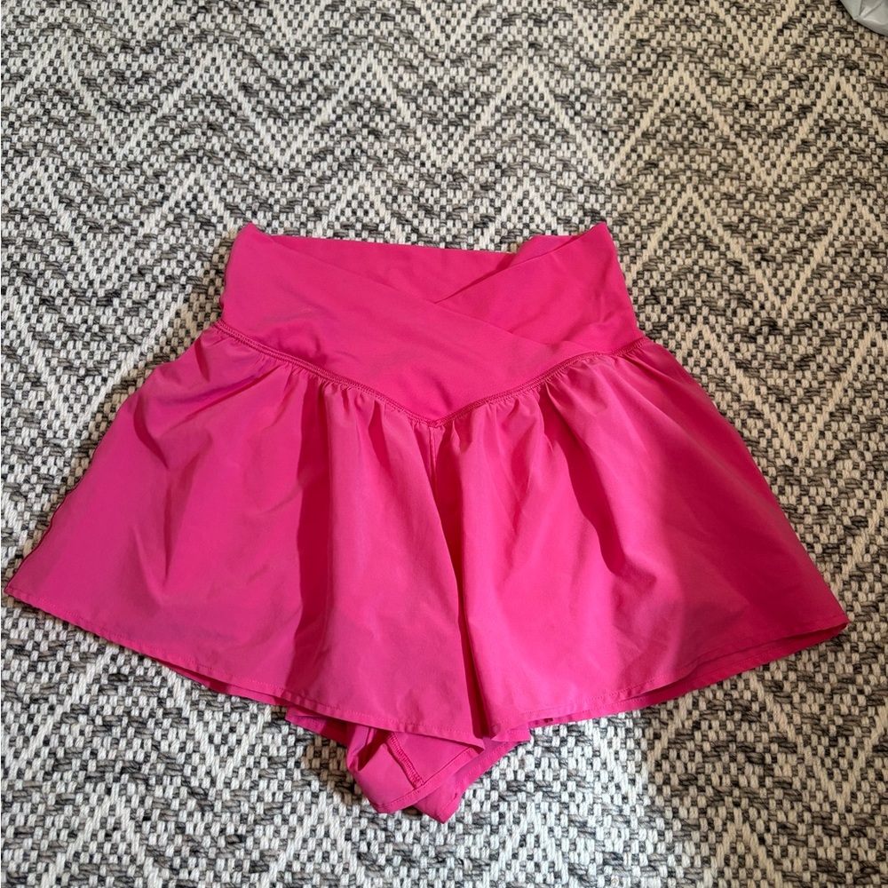 OFFLINE By Aerie Real Me Crossover Flowy Short small